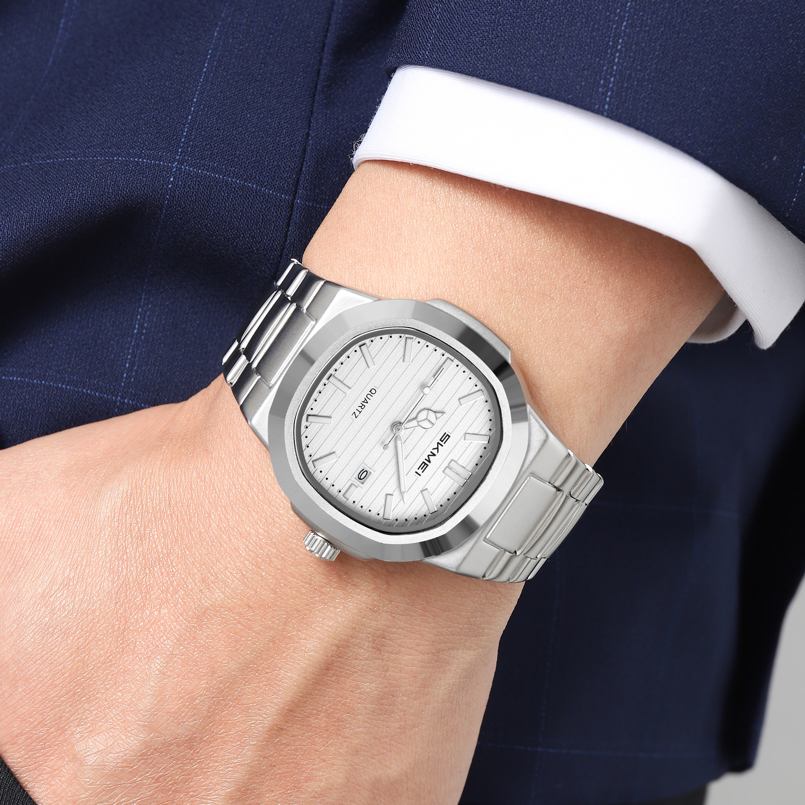 SKMEI 2660 SS WATCH MEN