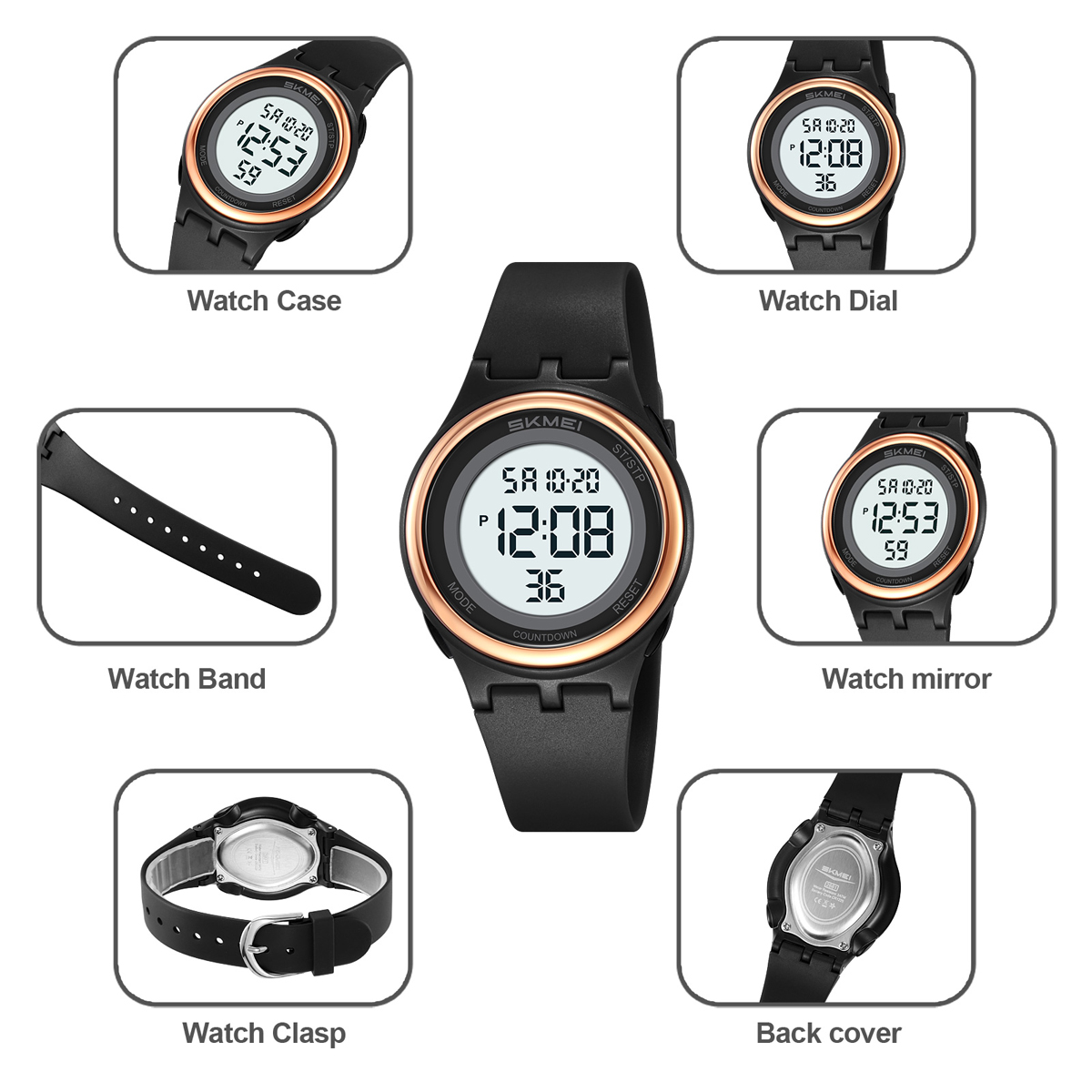 SKMEI 2661 NEW DIGITAL WATCH