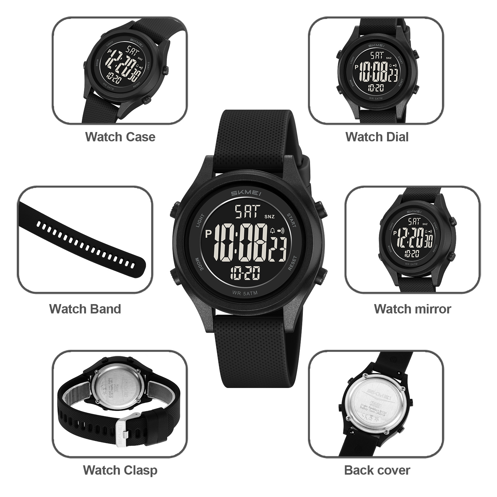 SKMEI 2669 students DIGITAL WATCH