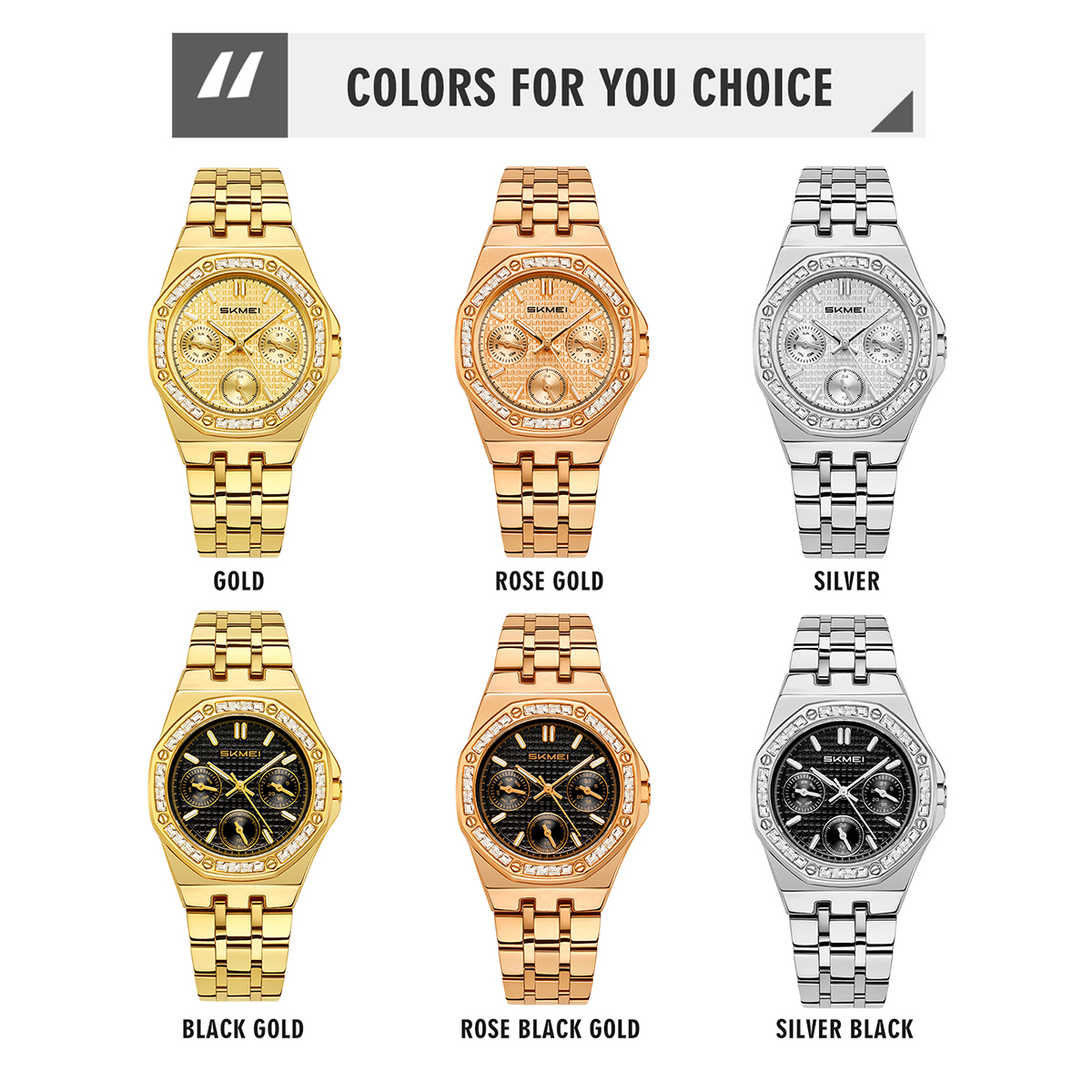 SKMEI Watch Model 2672 Quartz Watch