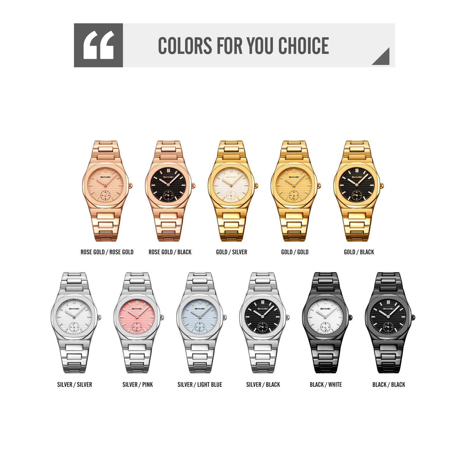 SKMEI 2681 women quartz watch wholesale