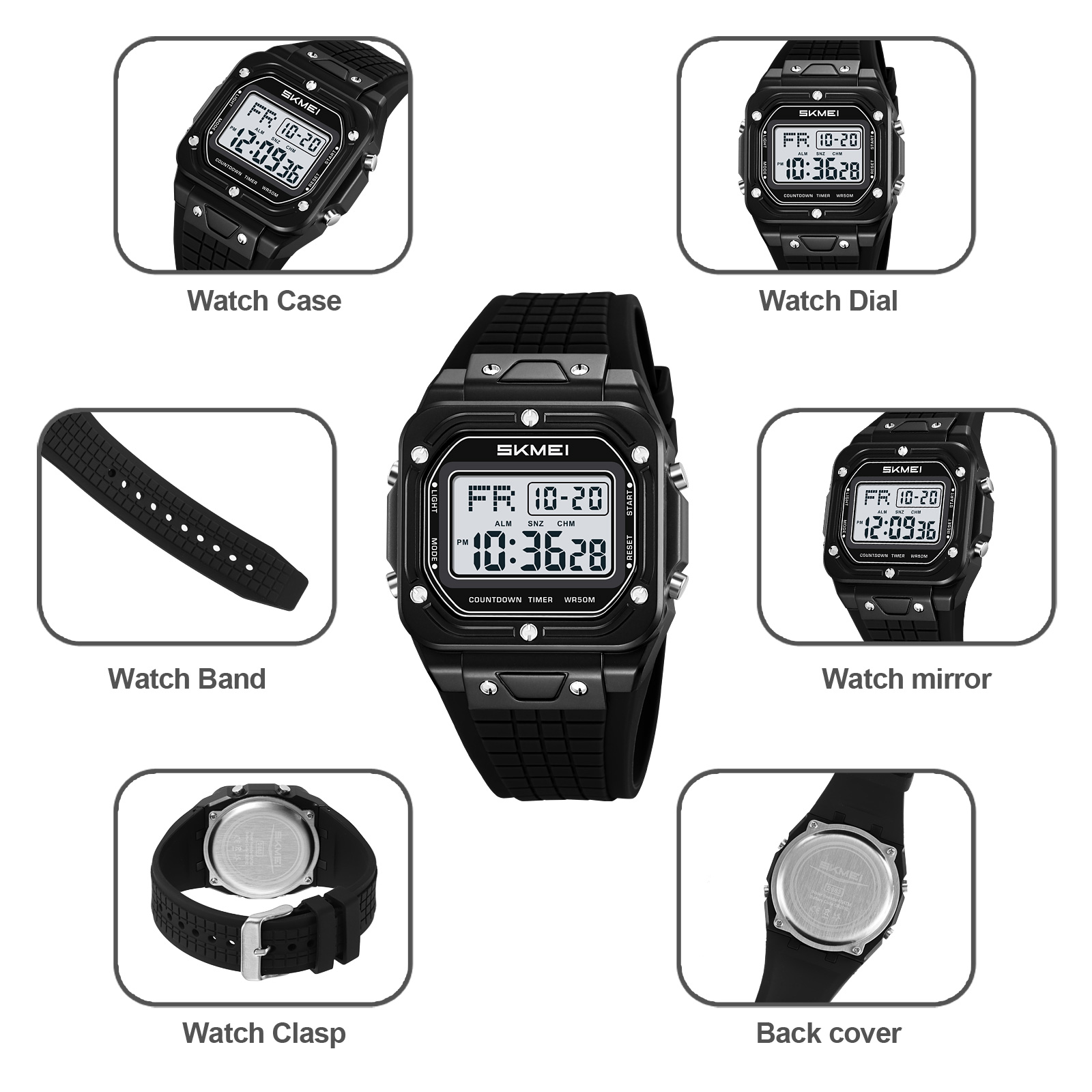 SKMEI 2683 sports digital watch wholesale