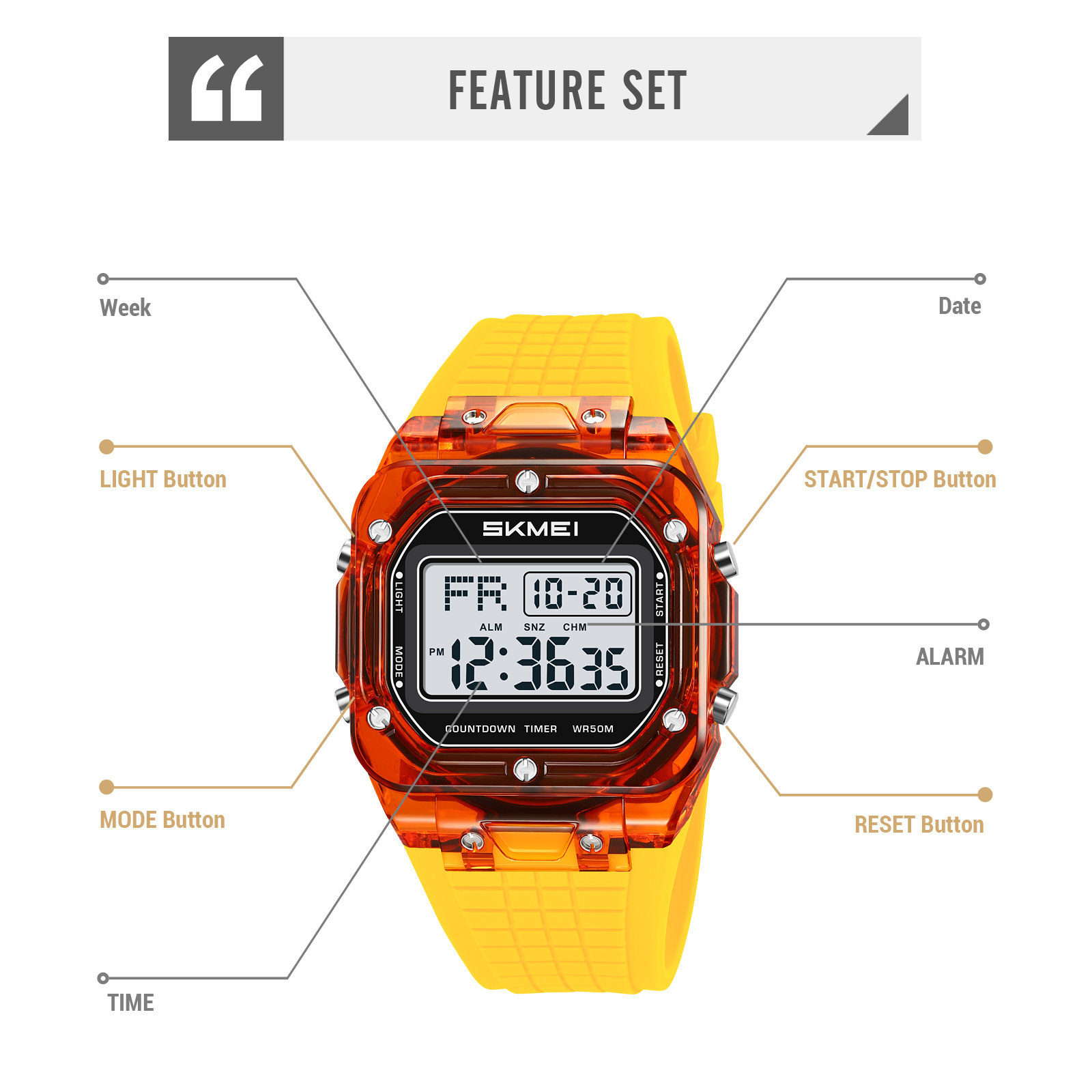 SKMEI 2683 sports digital watch wholesale