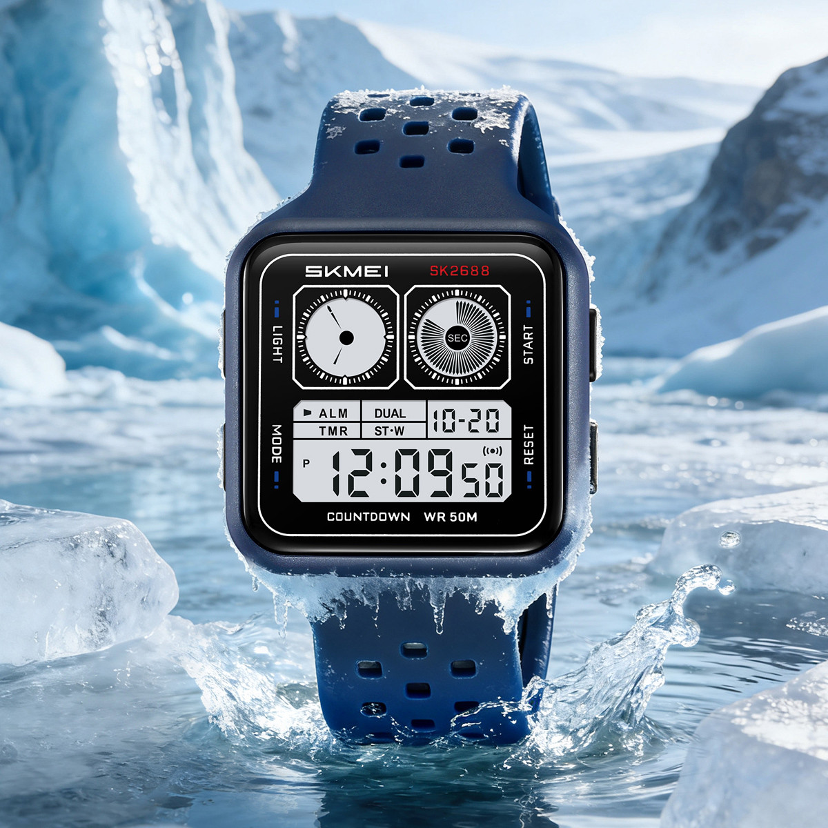 SKMEI 2688 SPORTS DIGITAL WATCH