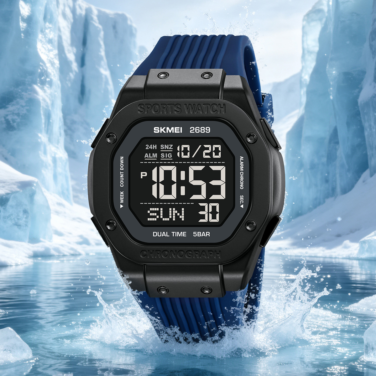 SKMEI 2689 FASHION DIGITAL Electronic watch