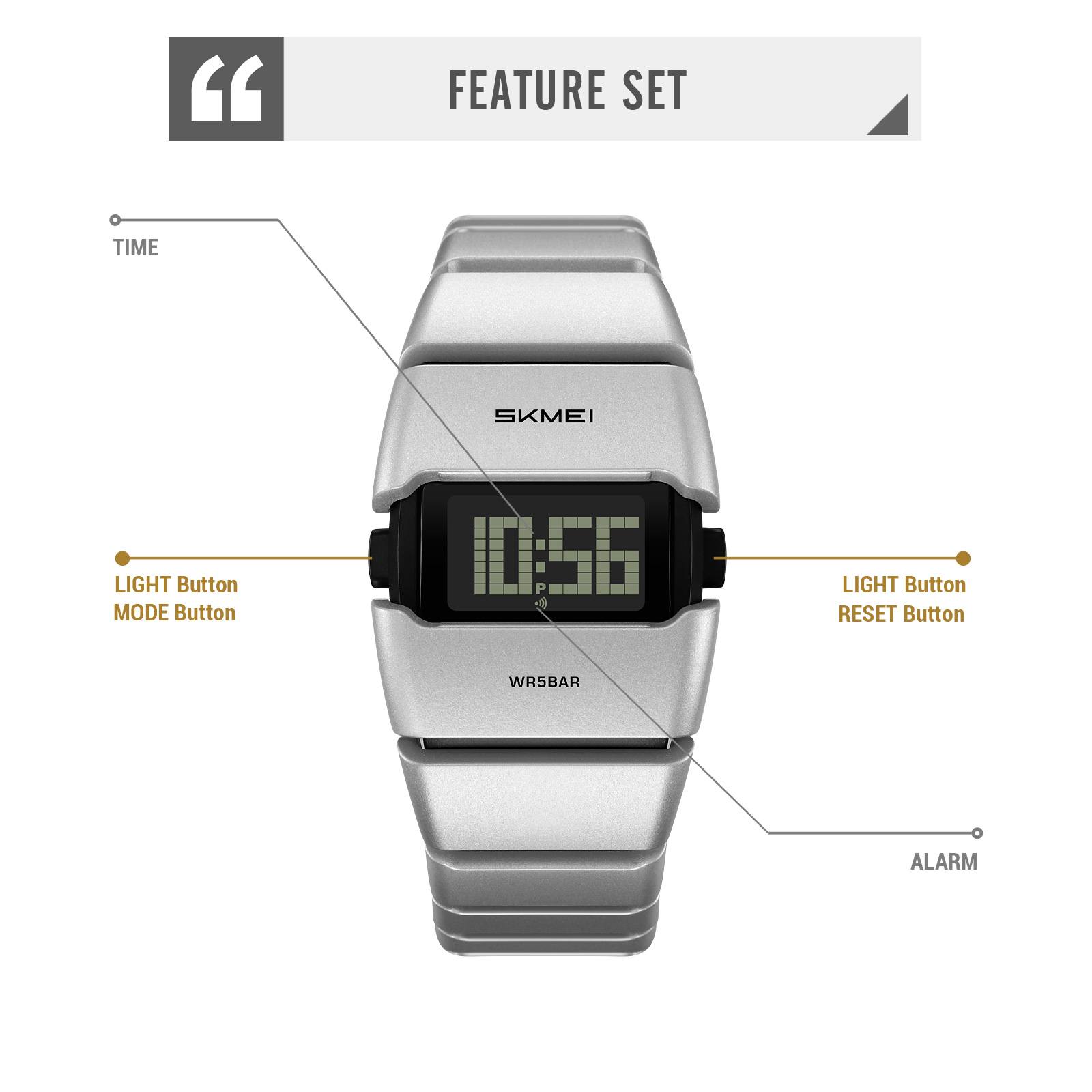 SKMEI SPORTS WATCH MODEL 2710