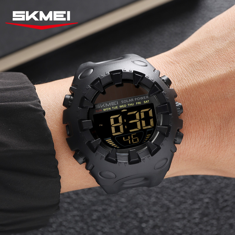 SKMEI Model 2715 Solar-Powered Rugged Digital Watches