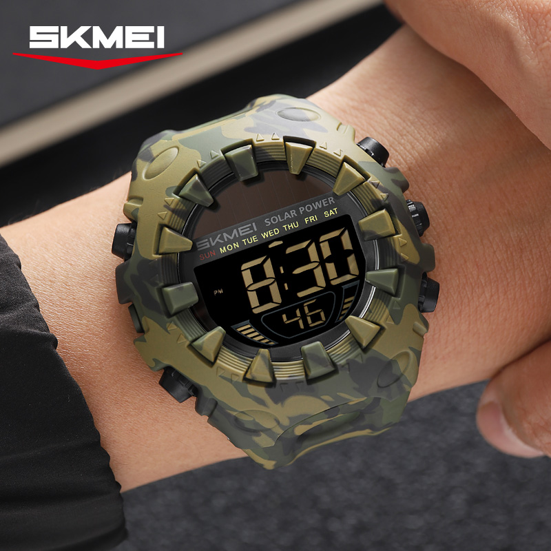 SKMEI Model 2715 Solar-Powered Rugged Digital Watches