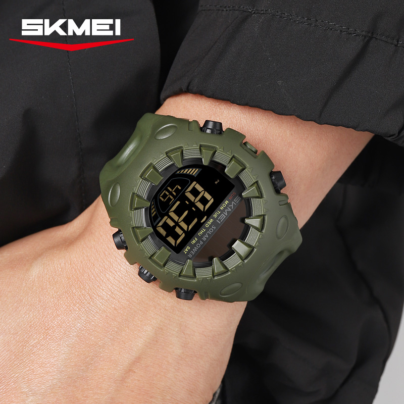 SKMEI Model 2715 Solar-Powered Rugged Digital Watches