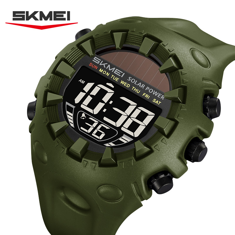 SKMEI Model 2715 Solar-Powered Rugged Digital Watches