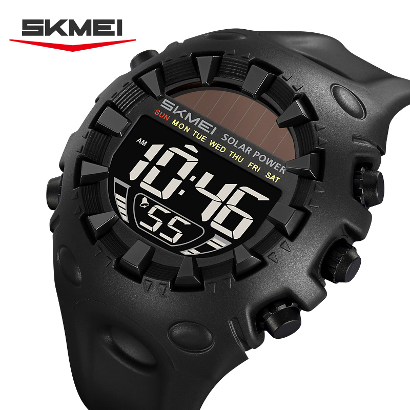 SKMEI Model 2715 Solar-Powered Rugged Digital Watches
