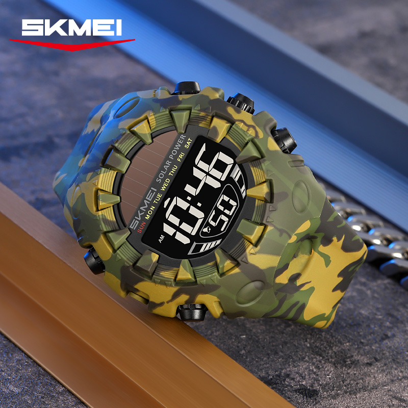 SKMEI Model 2715 Solar-Powered Rugged Digital Watches