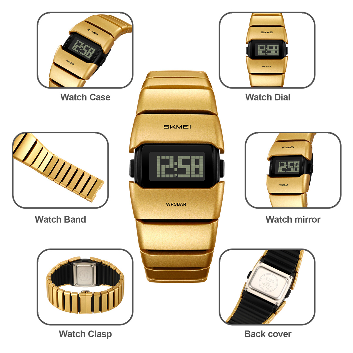 SKMEI 2722 Waterproof Multi-Function Sports Watch Bulk Supply
