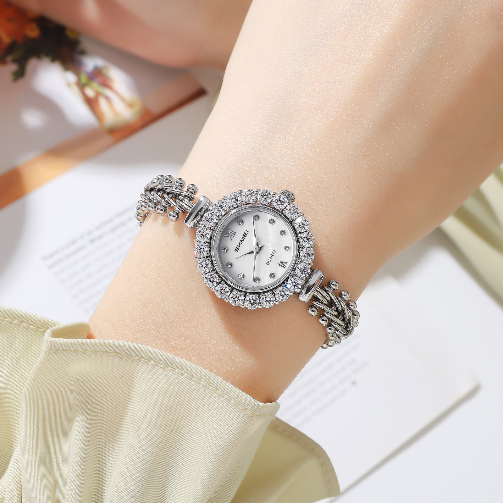 SKMEI 2729 fashion Women jewelry quartz watch