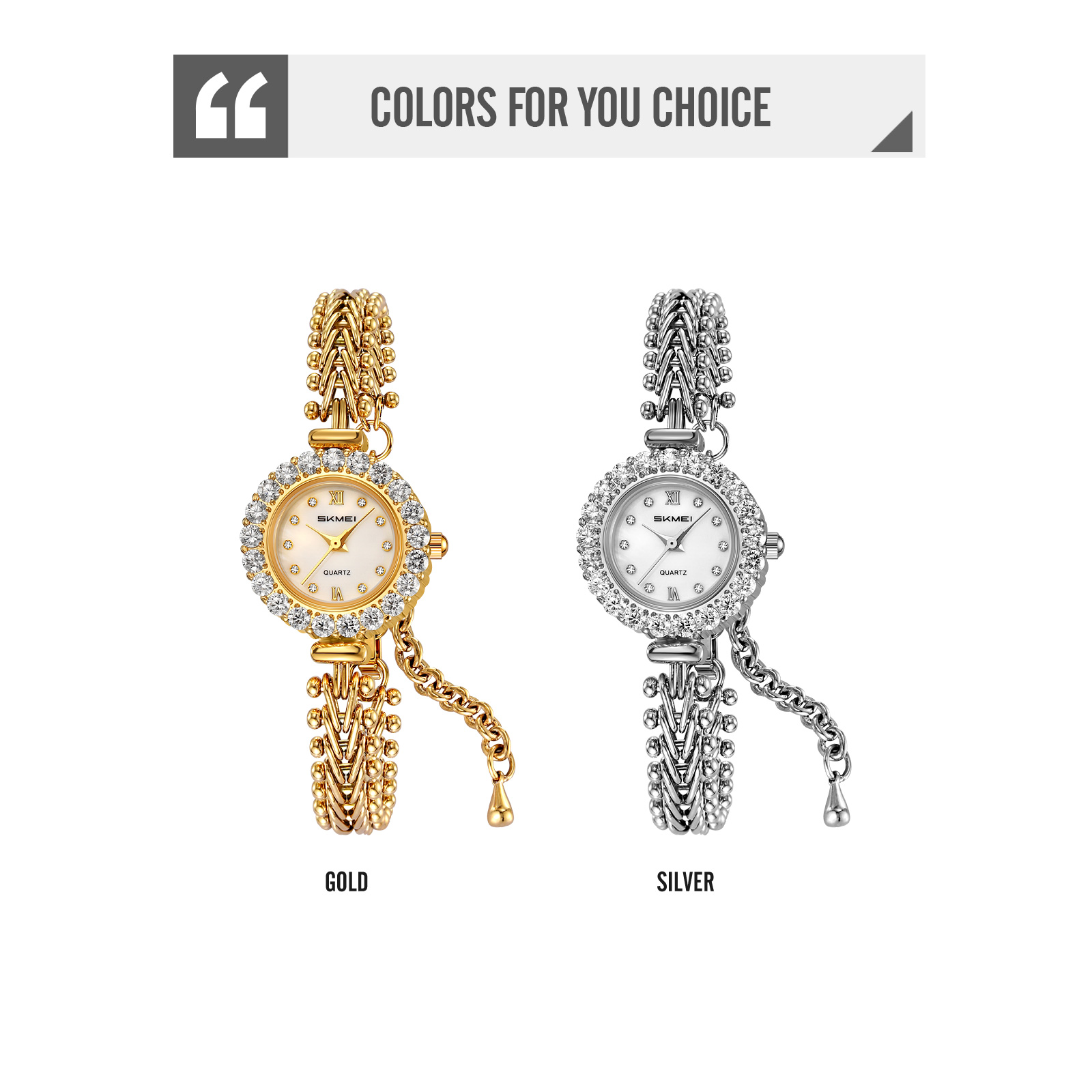 SKMEI 2729 fashion Women jewelry quartz watch