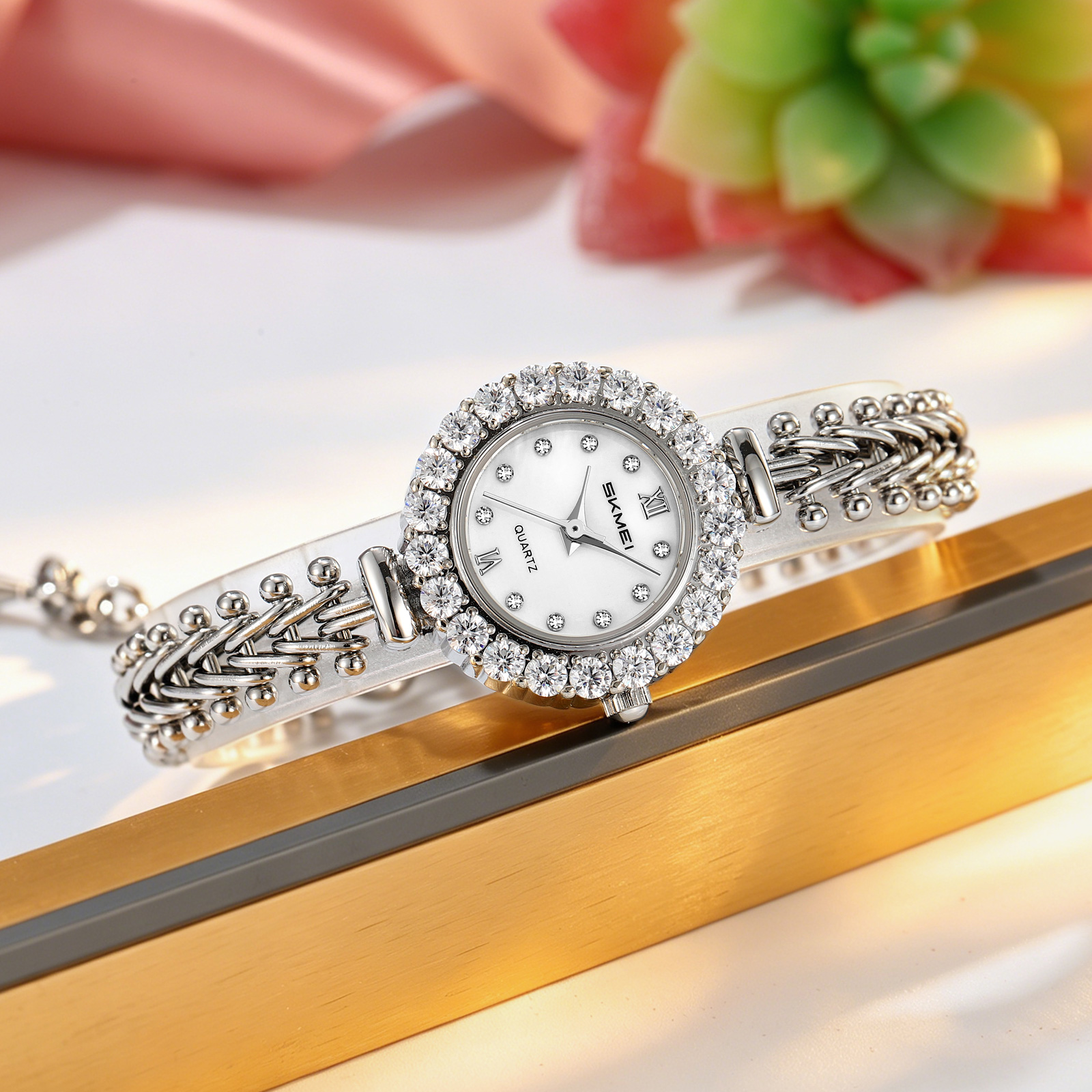 SKMEI 2729 fashion Women jewelry quartz watch