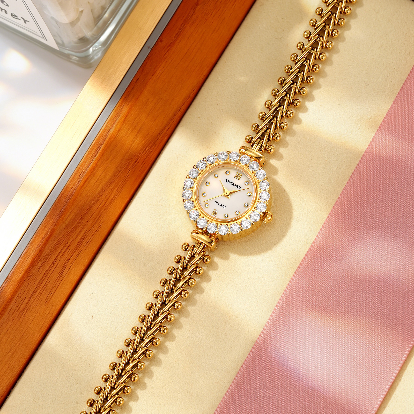 SKMEI 2729 fashion Women jewelry quartz watch
