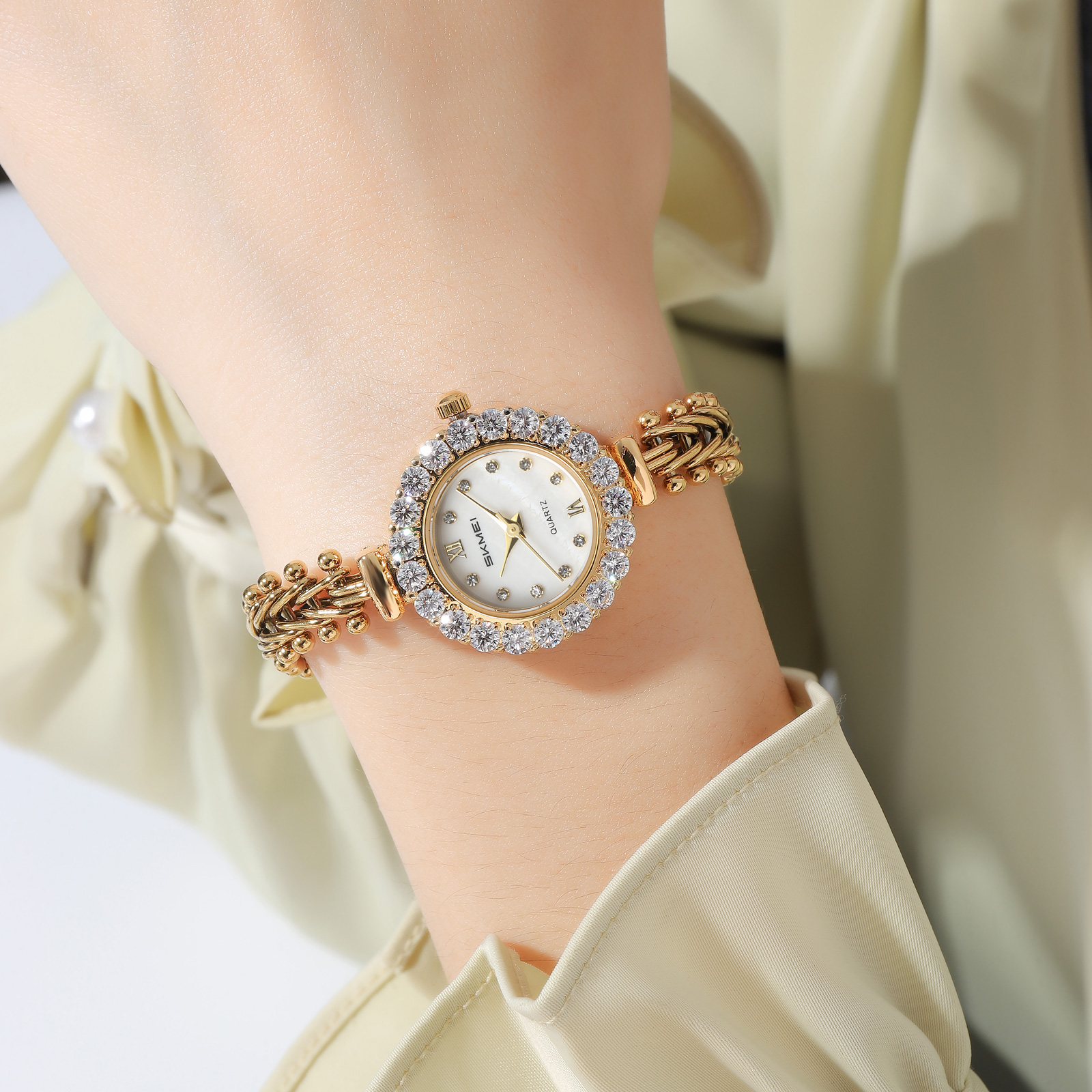 SKMEI 2729 fashion Women jewelry quartz watch