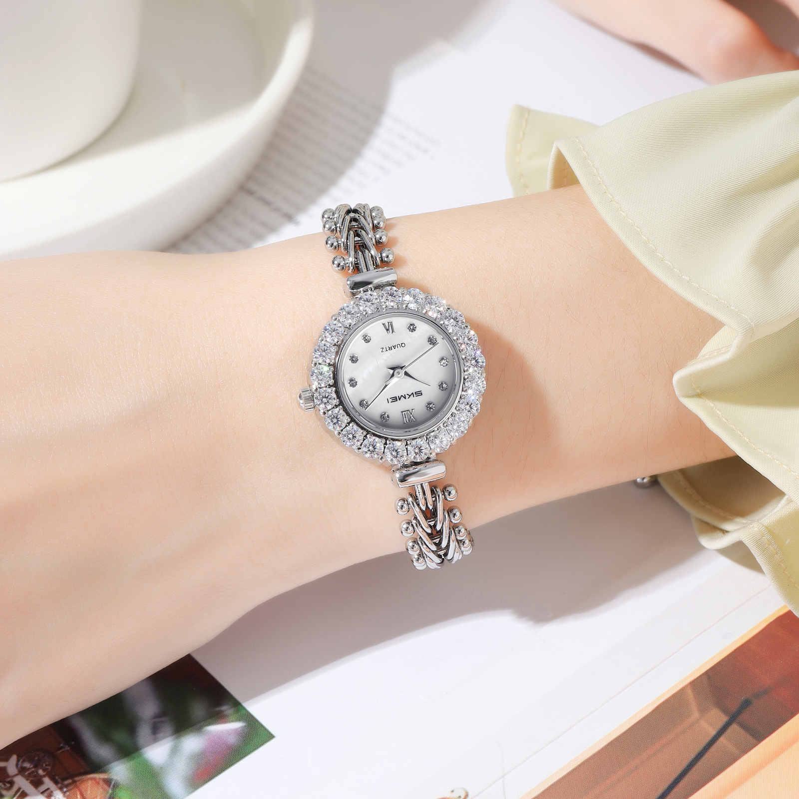 SKMEI 2729 fashion Women jewelry quartz watch