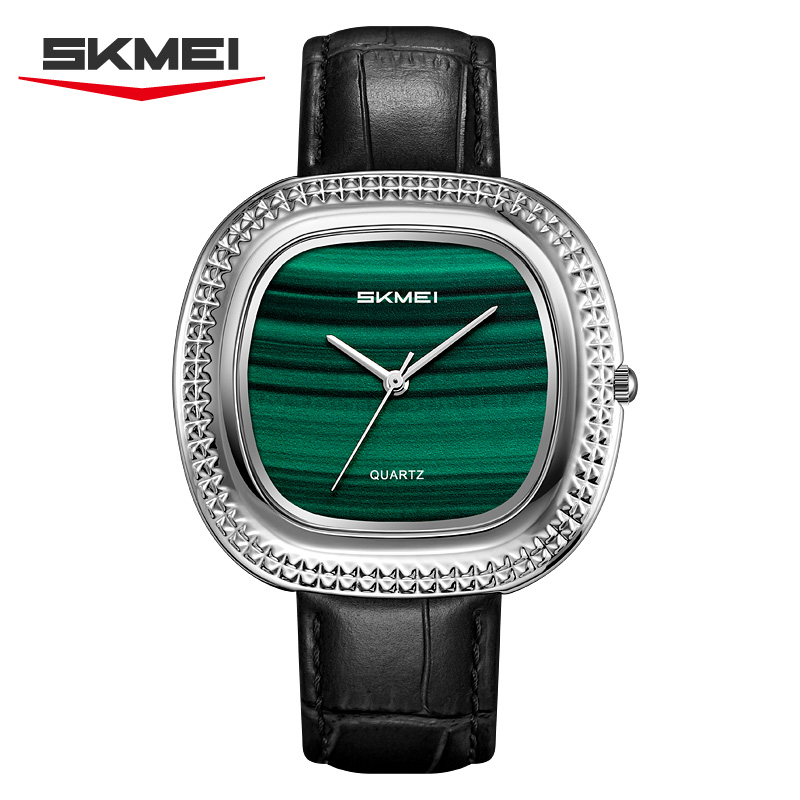 SKMEI 2732 Malachite Green Luxury Women Watch