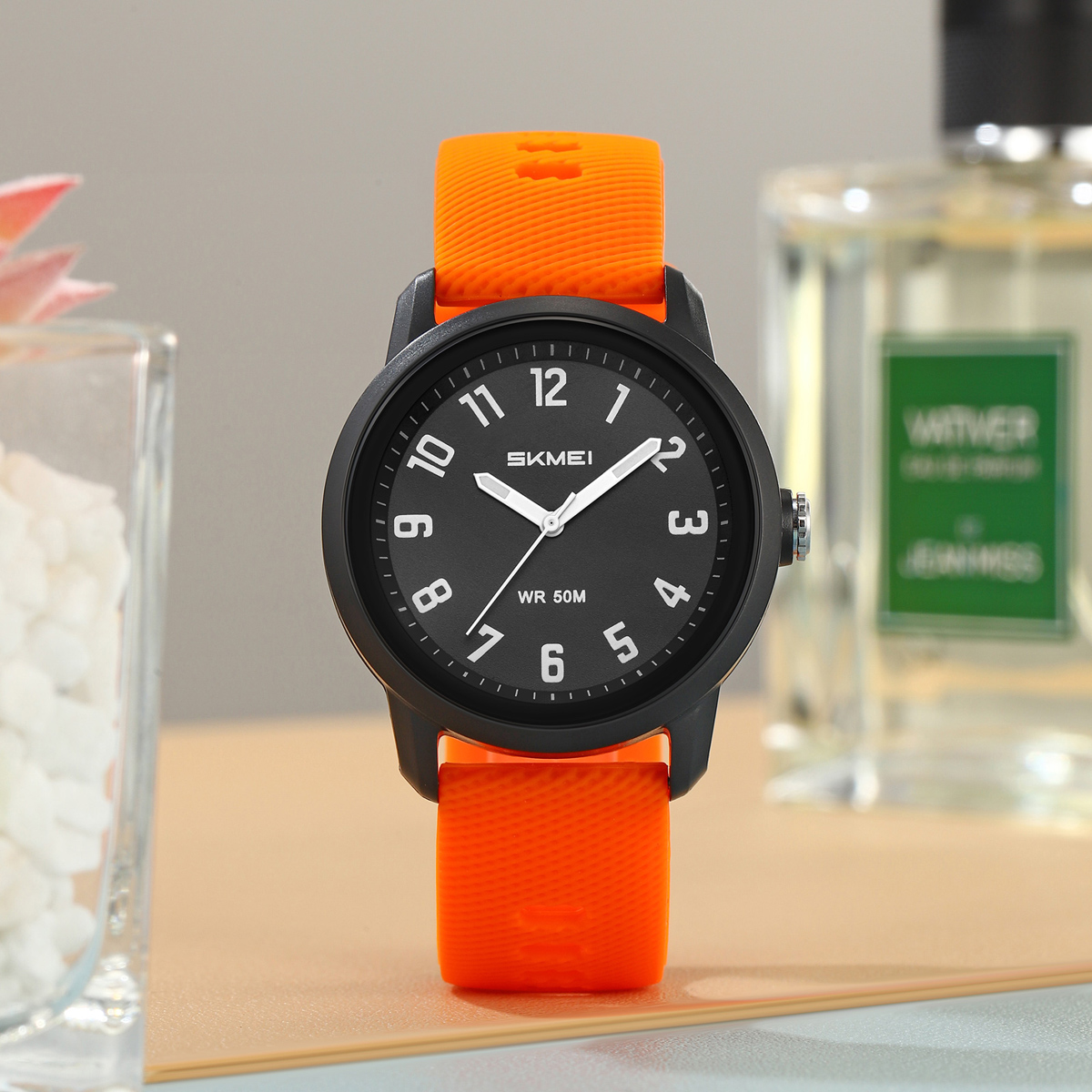 SKMEI 2733 silicone Quartz Watch
