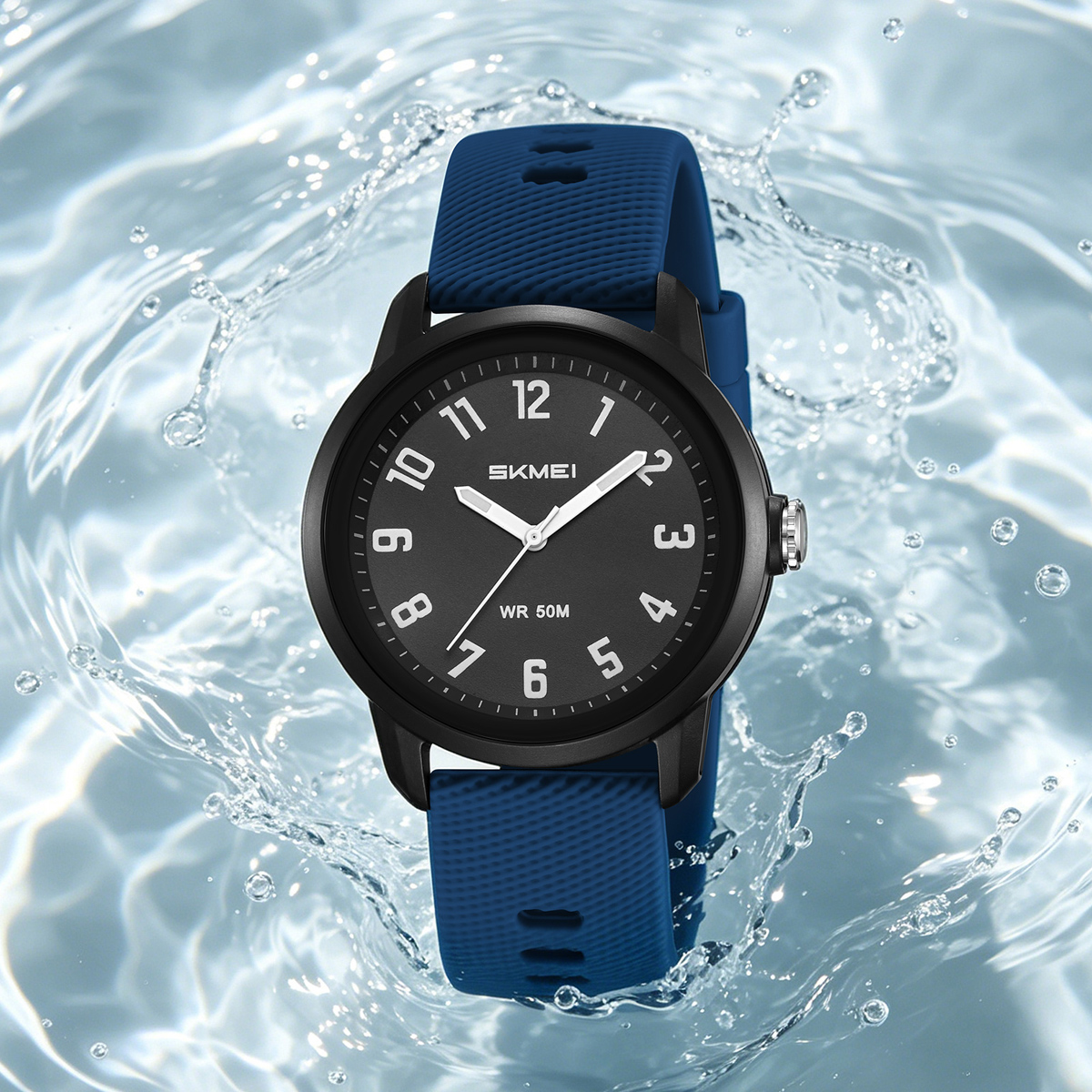 SKMEI 2733 silicone Quartz Watch