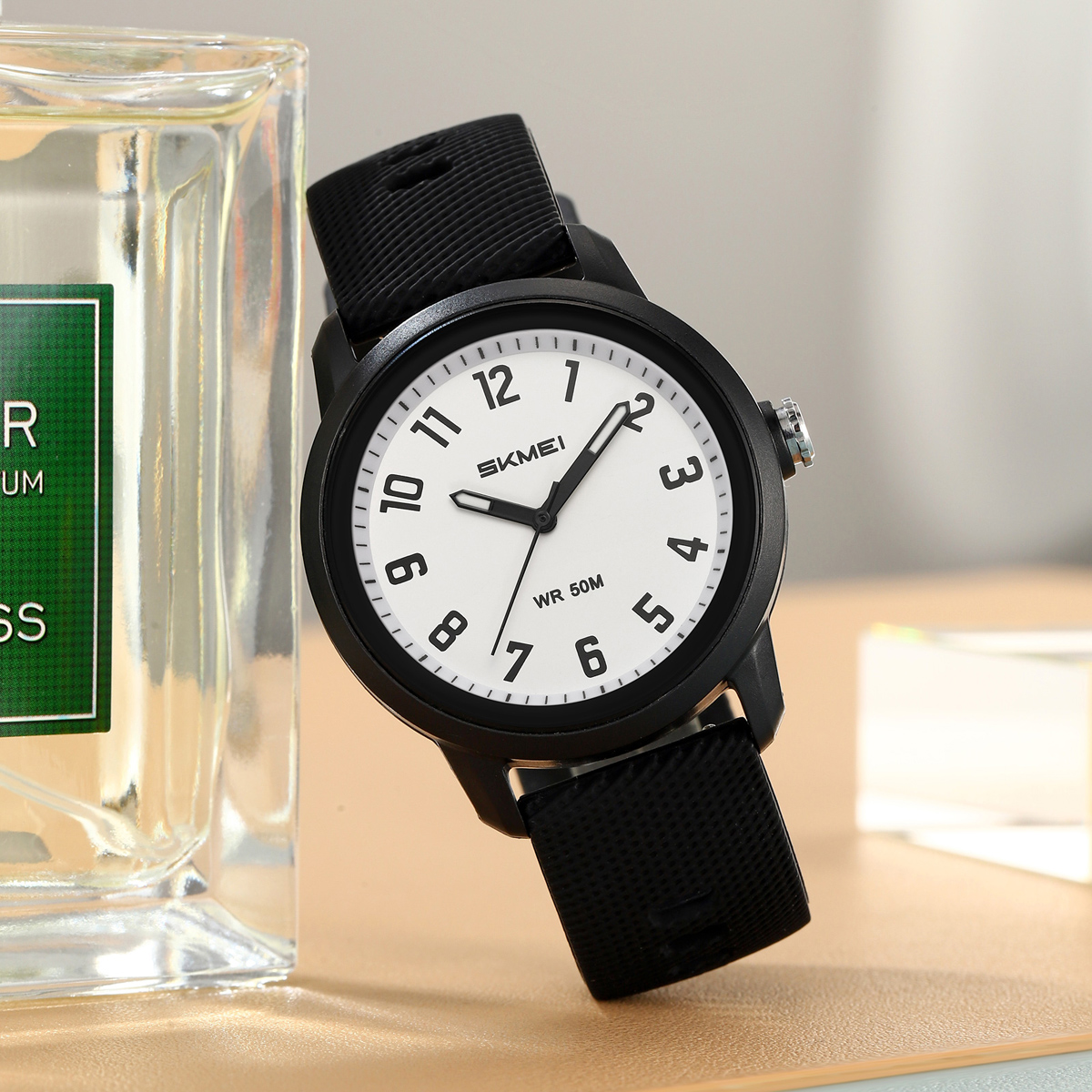 SKMEI 2733 silicone Quartz Watch