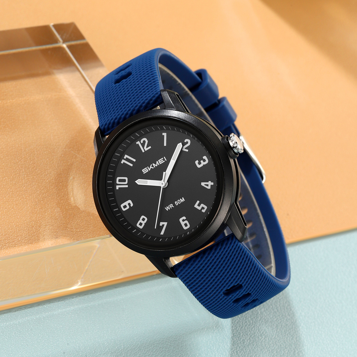 SKMEI 2733 silicone Quartz Watch