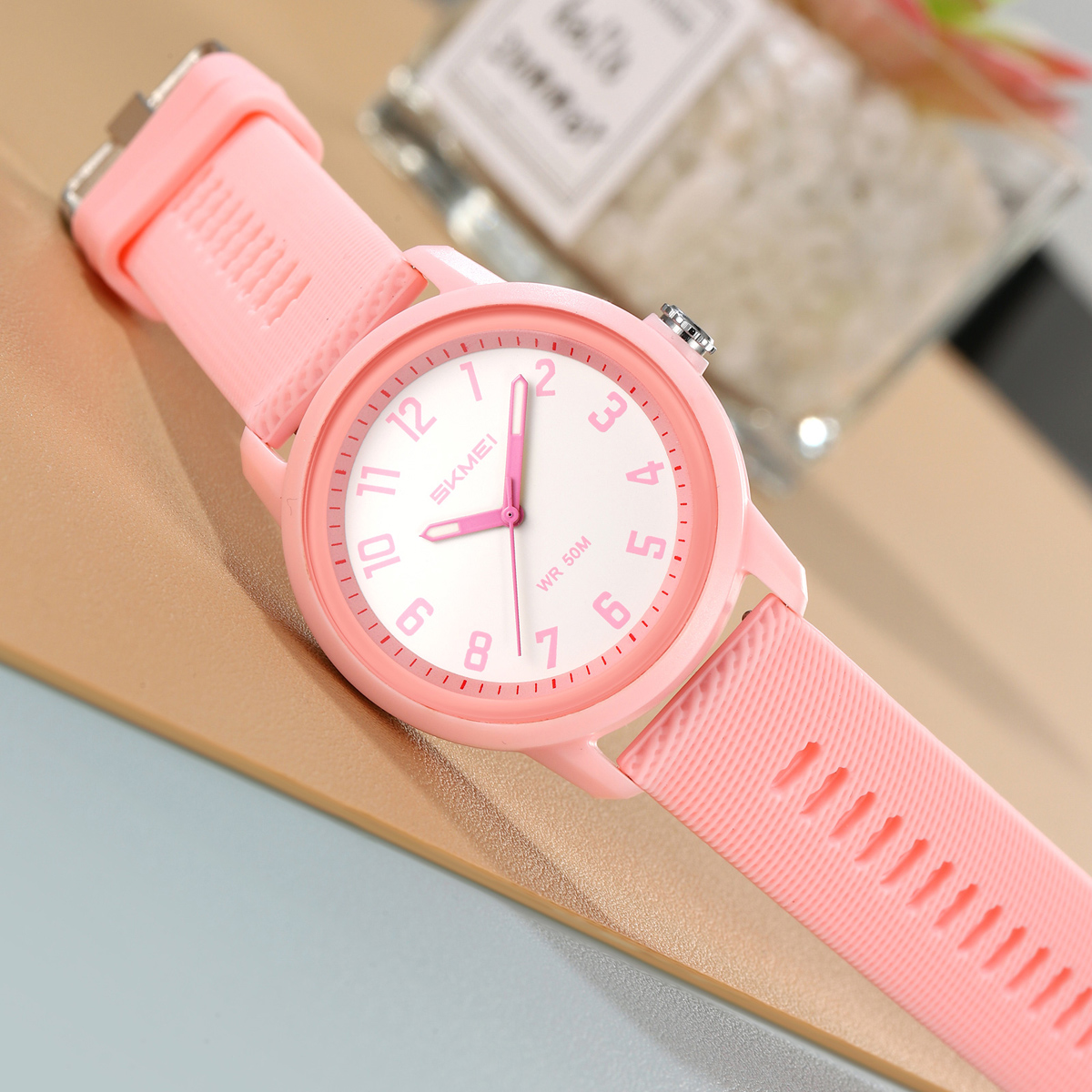 SKMEI 2733 silicone Quartz Watch