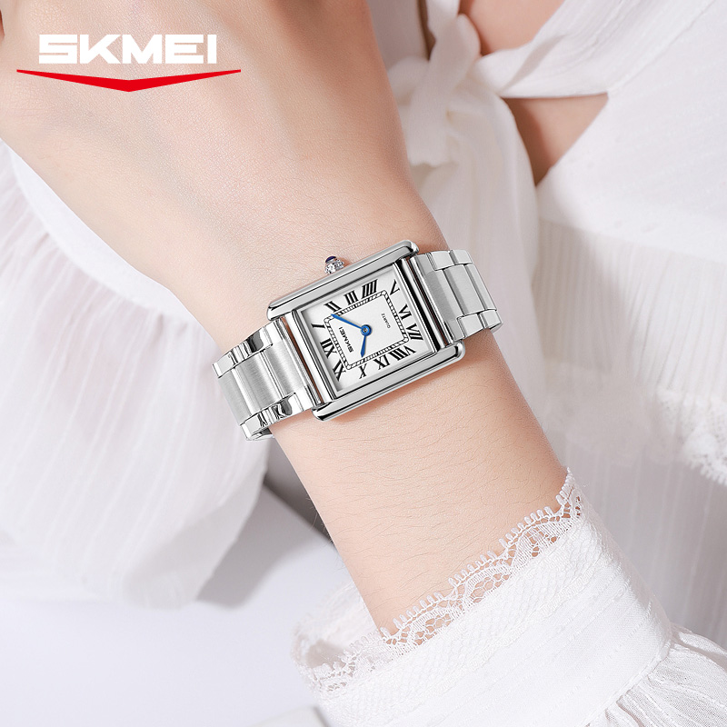 2735 SKMEI Classic Rectangle Quartz Watch for Women