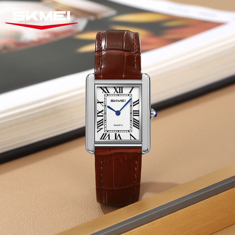 2735 SKMEI Classic Rectangle Quartz Watch for Women