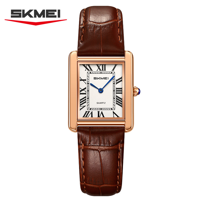 2735 SKMEI Classic Rectangle Quartz Watch for Women