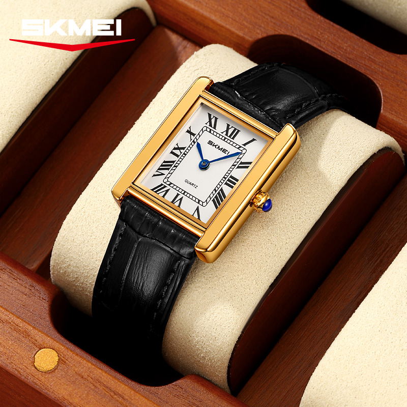 2735 SKMEI Classic Rectangle Quartz Watch for Women