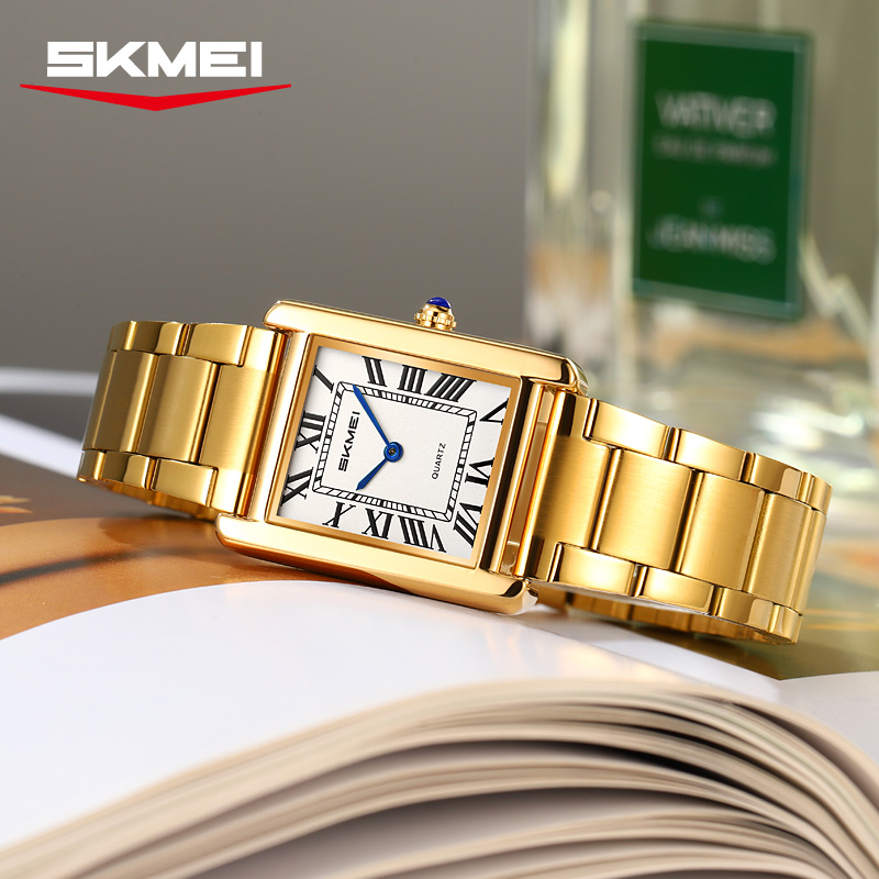 2735 SKMEI Classic Rectangle Quartz Watch for Women