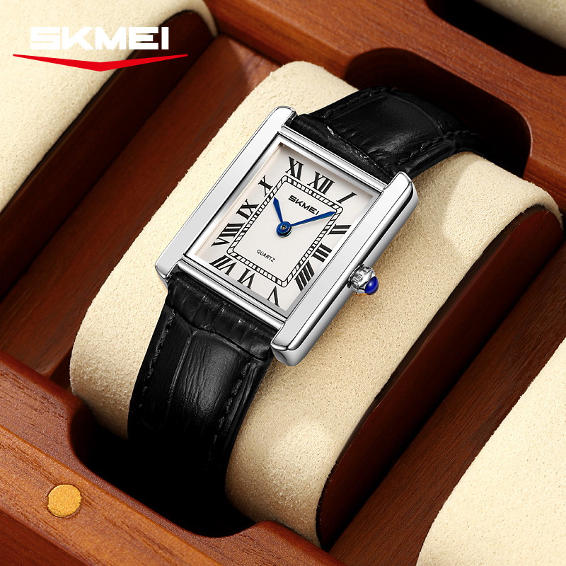 2735 SKMEI Classic Rectangle Quartz Watch for Women