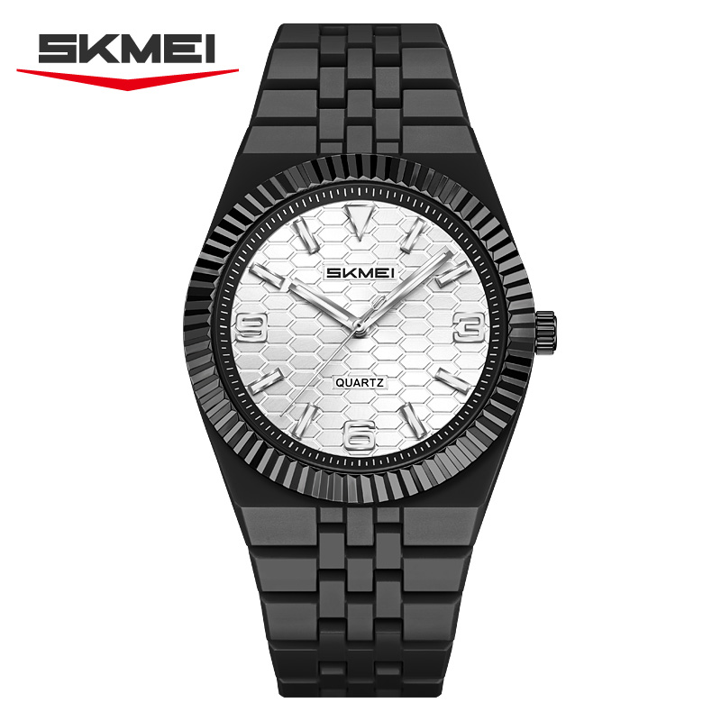 2747 SKMEI Fashion Honeycomb Textured Dial Quartz Watch for Women