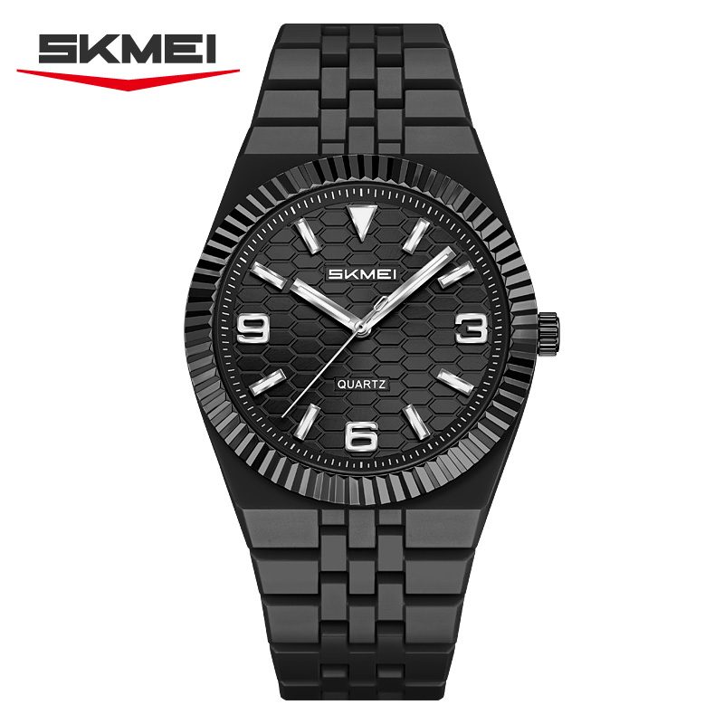 2747 SKMEI Fashion Honeycomb Textured Dial Quartz Watch for Women