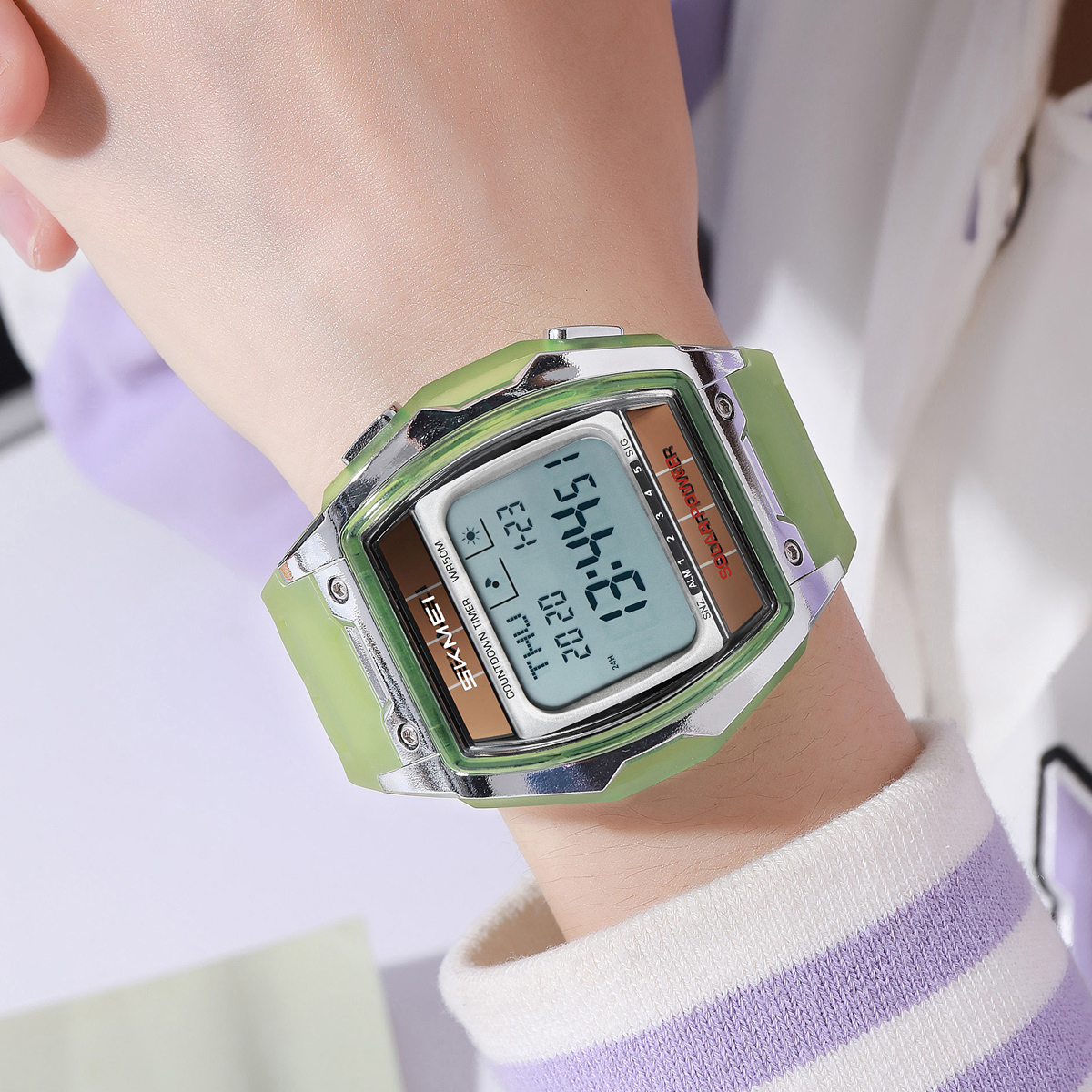 SKMEI 2750 fashion barrel-shaped digital watch 