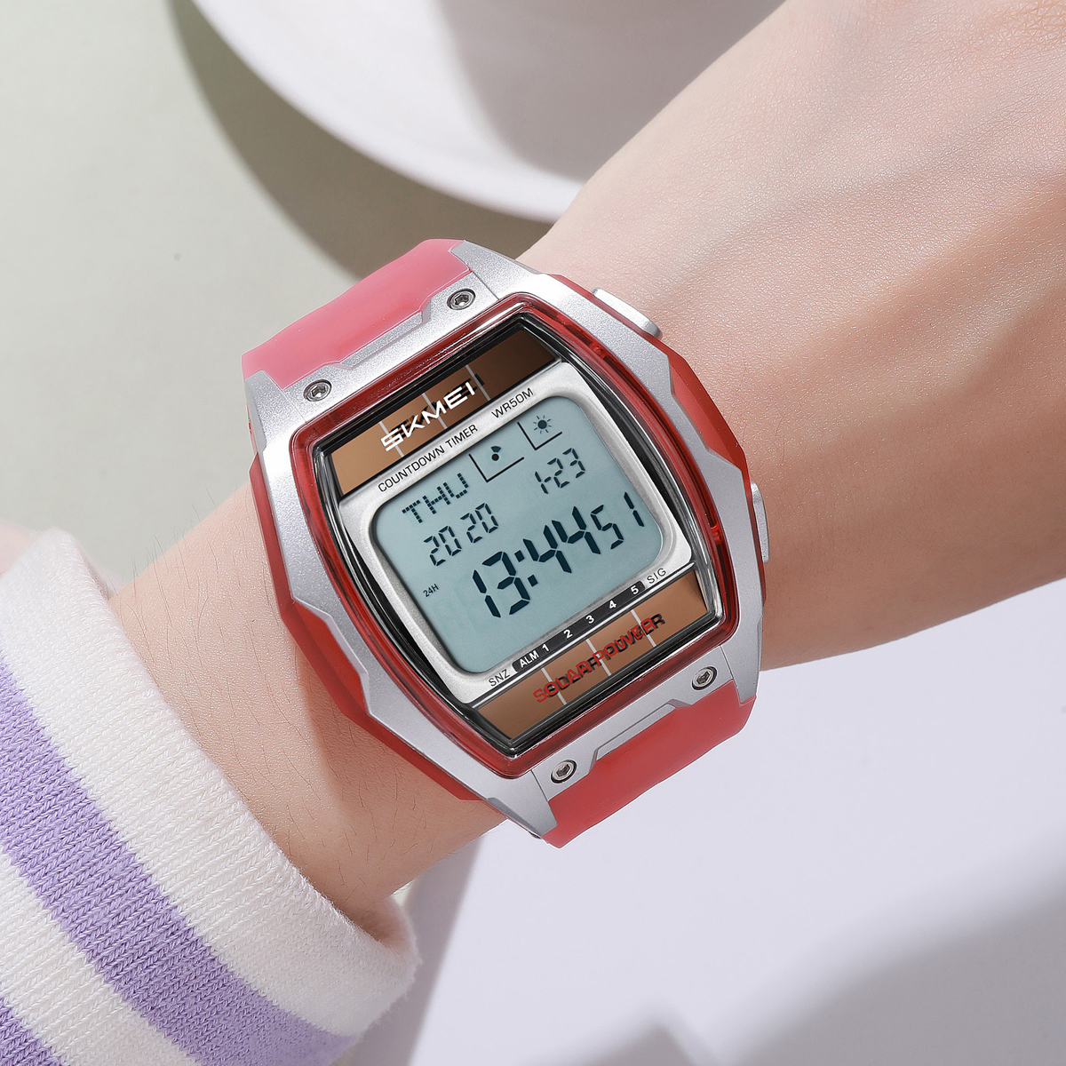 SKMEI 2750 fashion barrel-shaped digital watch 