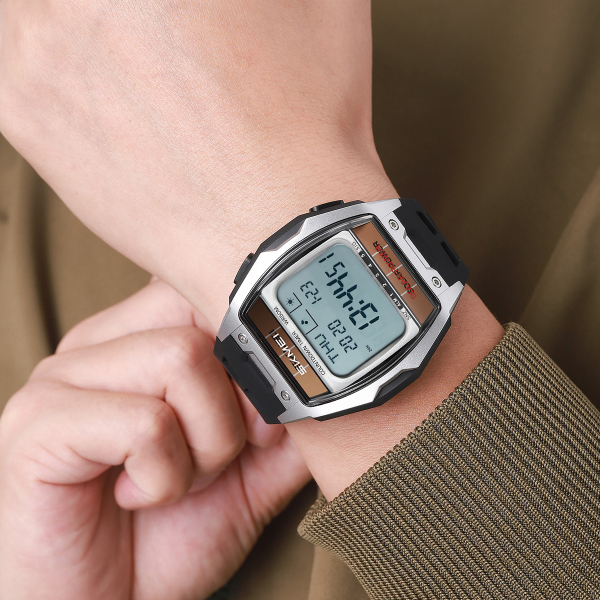 SKMEI 2750 fashion barrel-shaped digital watch 
