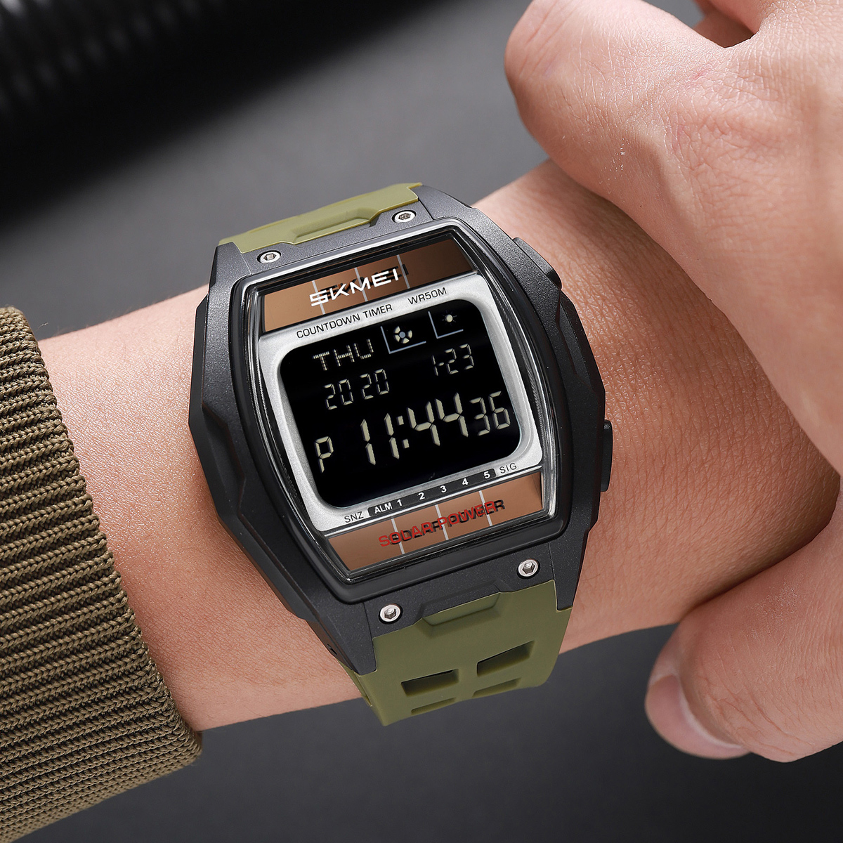 SKMEI 2750 fashion barrel-shaped digital watch 