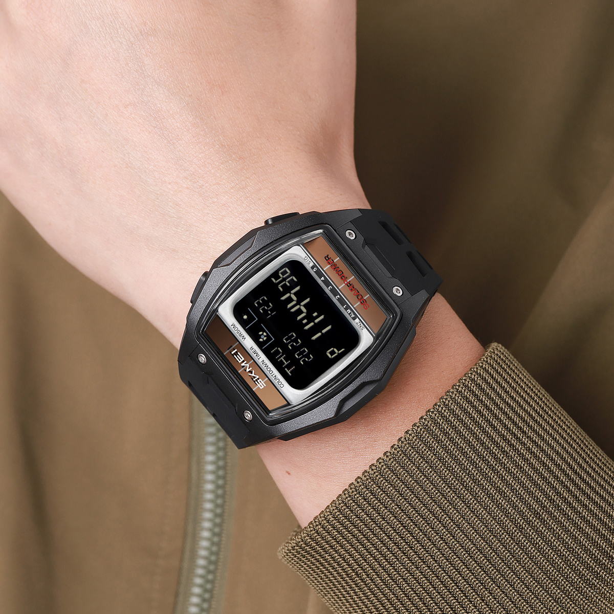 SKMEI 2750 fashion barrel-shaped digital watch 