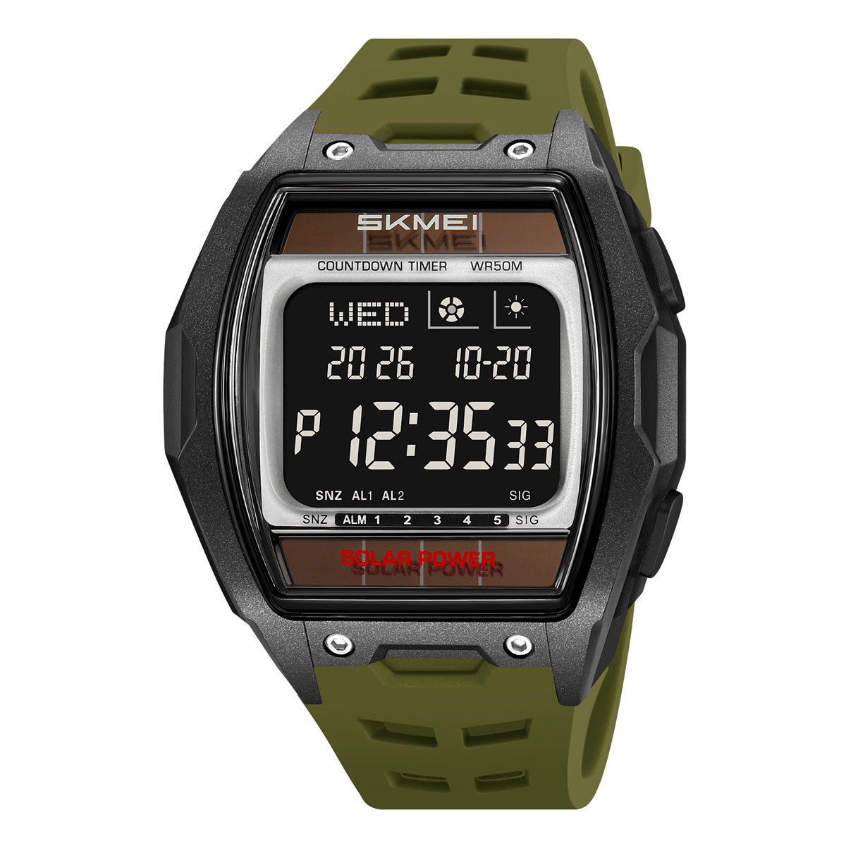SKMEI 2750 fashion barrel-shaped digital watch 
