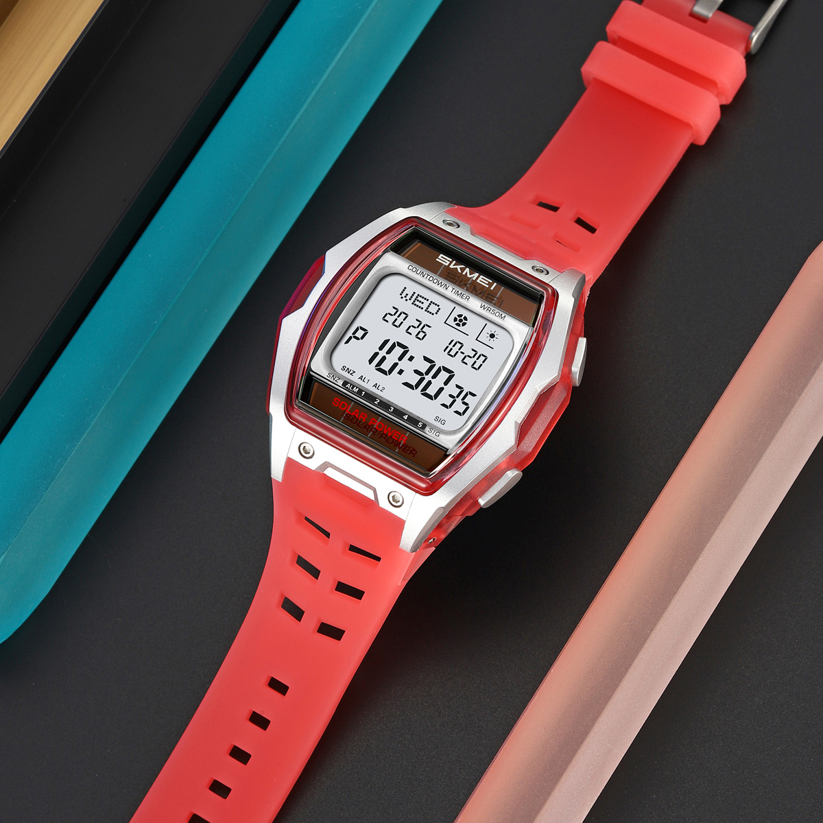 SKMEI 2750 fashion barrel-shaped digital watch 