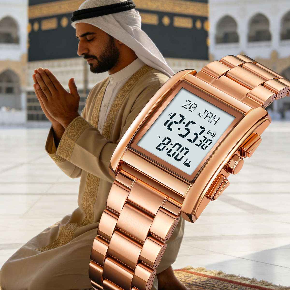 SKMEI Model 2753 Multi-Function Islamic Digital Watches
