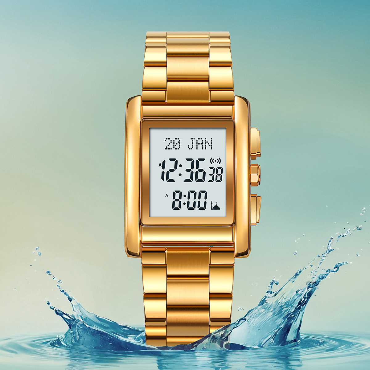 SKMEI Model 2753 Multi-Function Islamic Digital Watches