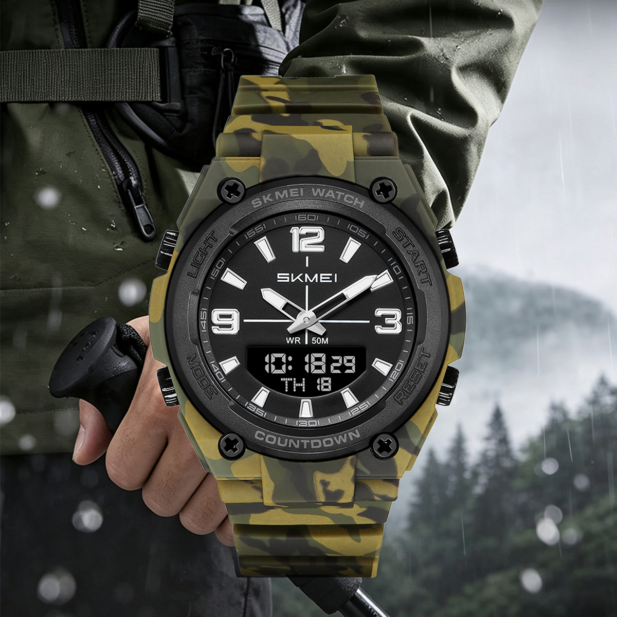 SKMEI 2796 SKMEI Men’s Outdoor Military Sports Watch