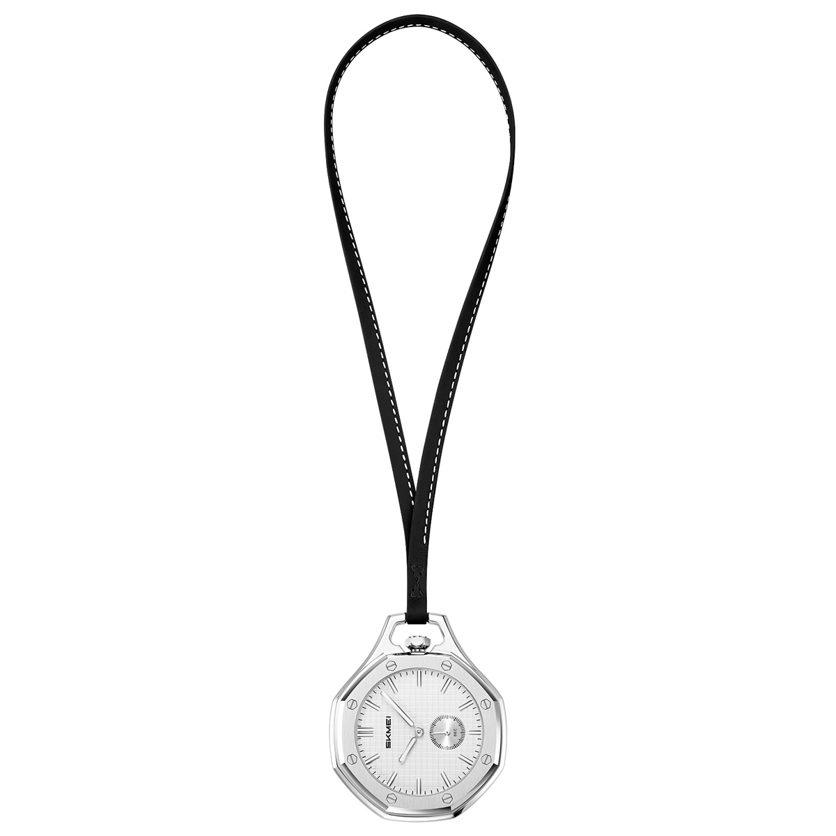 SKMei 2866 Wholesale SKMEI Octagonal Gold Dial Quartz Pocket Watch