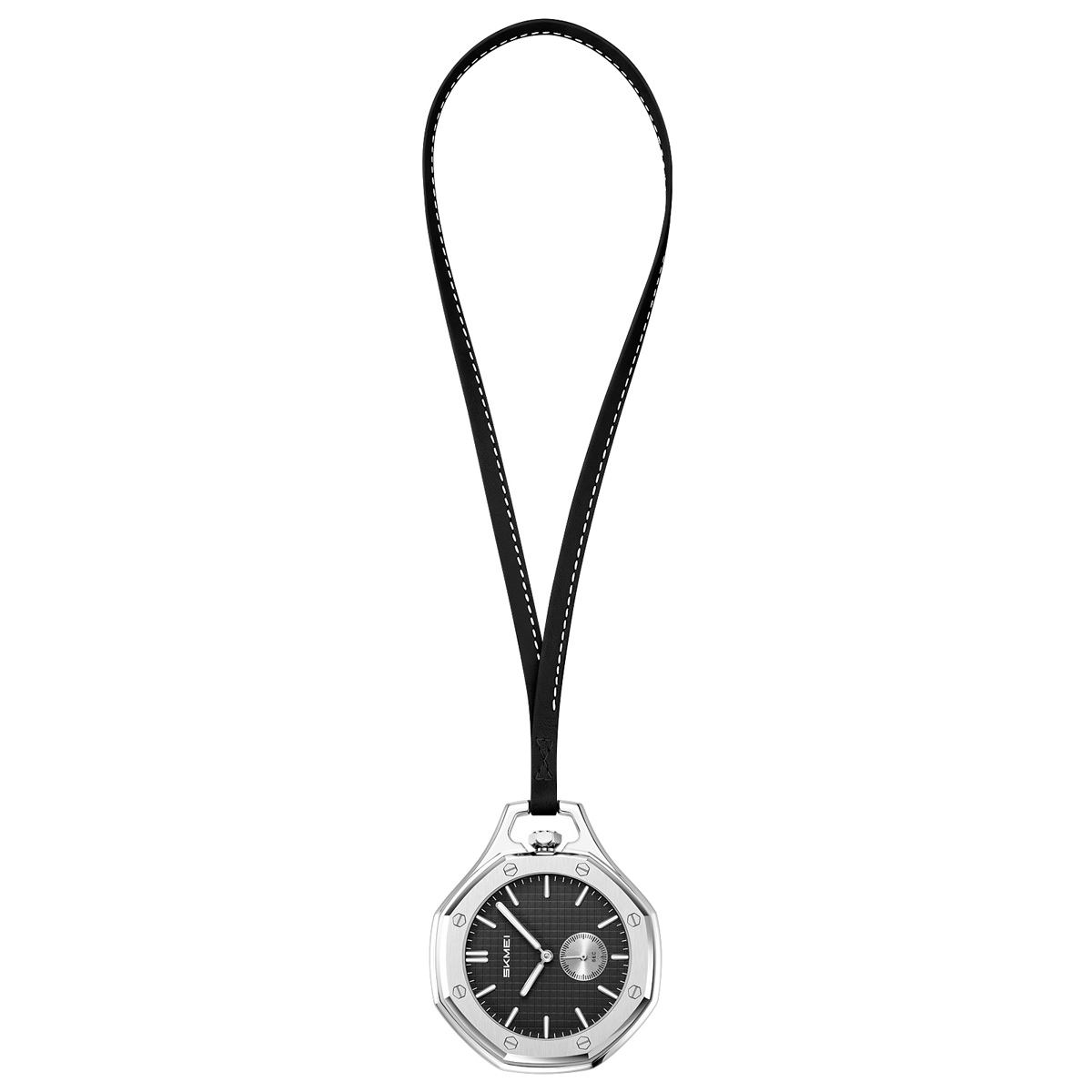 SKMei 2866 Wholesale SKMEI Octagonal Gold Dial Quartz Pocket Watch
