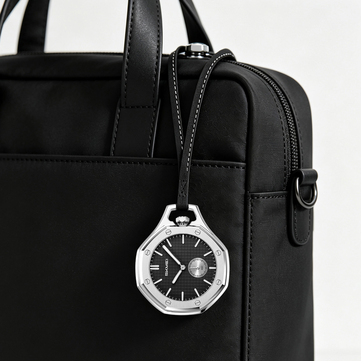 SKMei 2866 Wholesale SKMEI Octagonal Gold Dial Quartz Pocket Watch